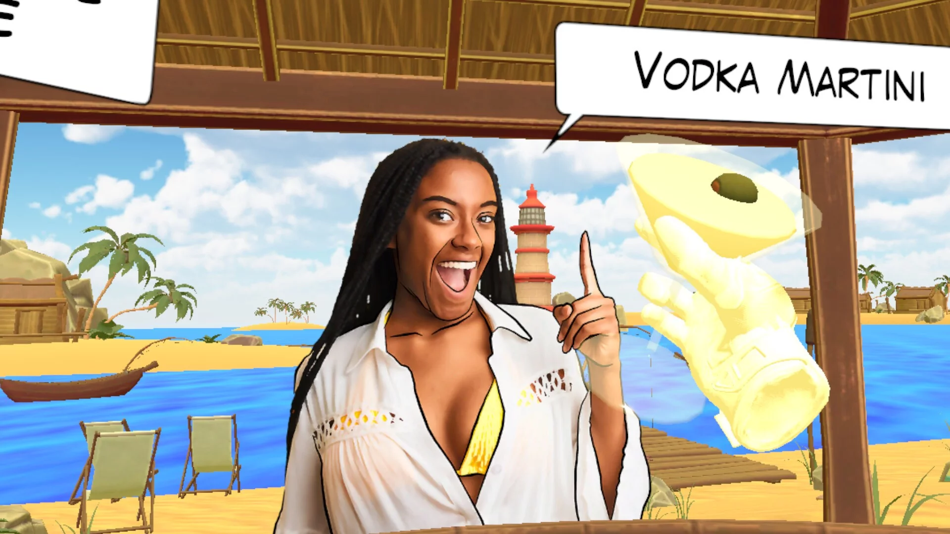 Изображение игры: Beach Bar VR