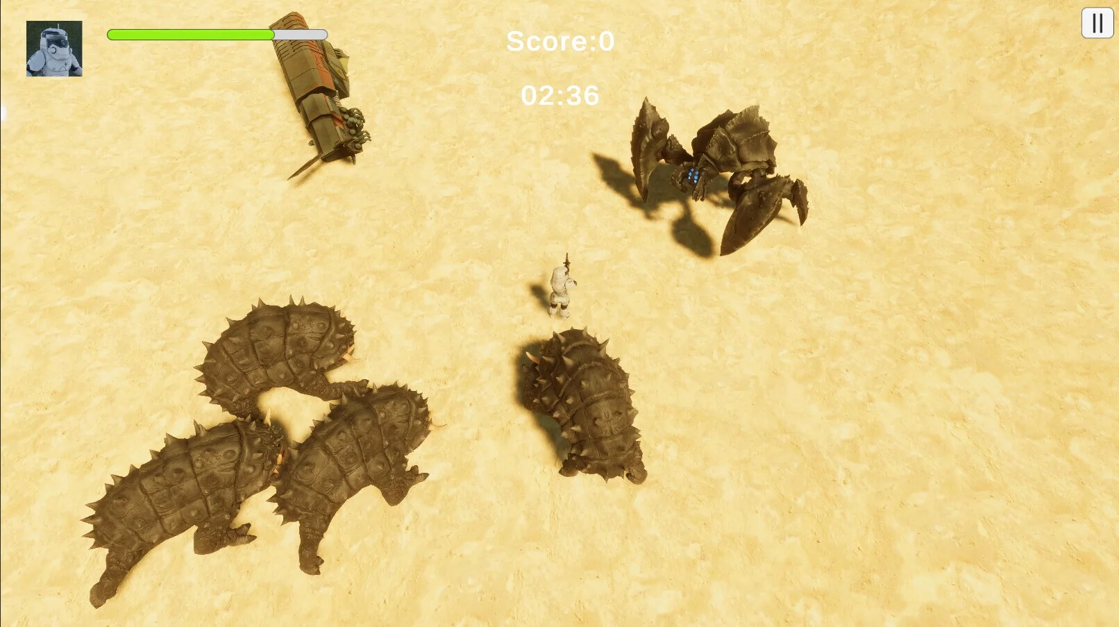 Изображение игры: UFO穿越 （UFO Cross）