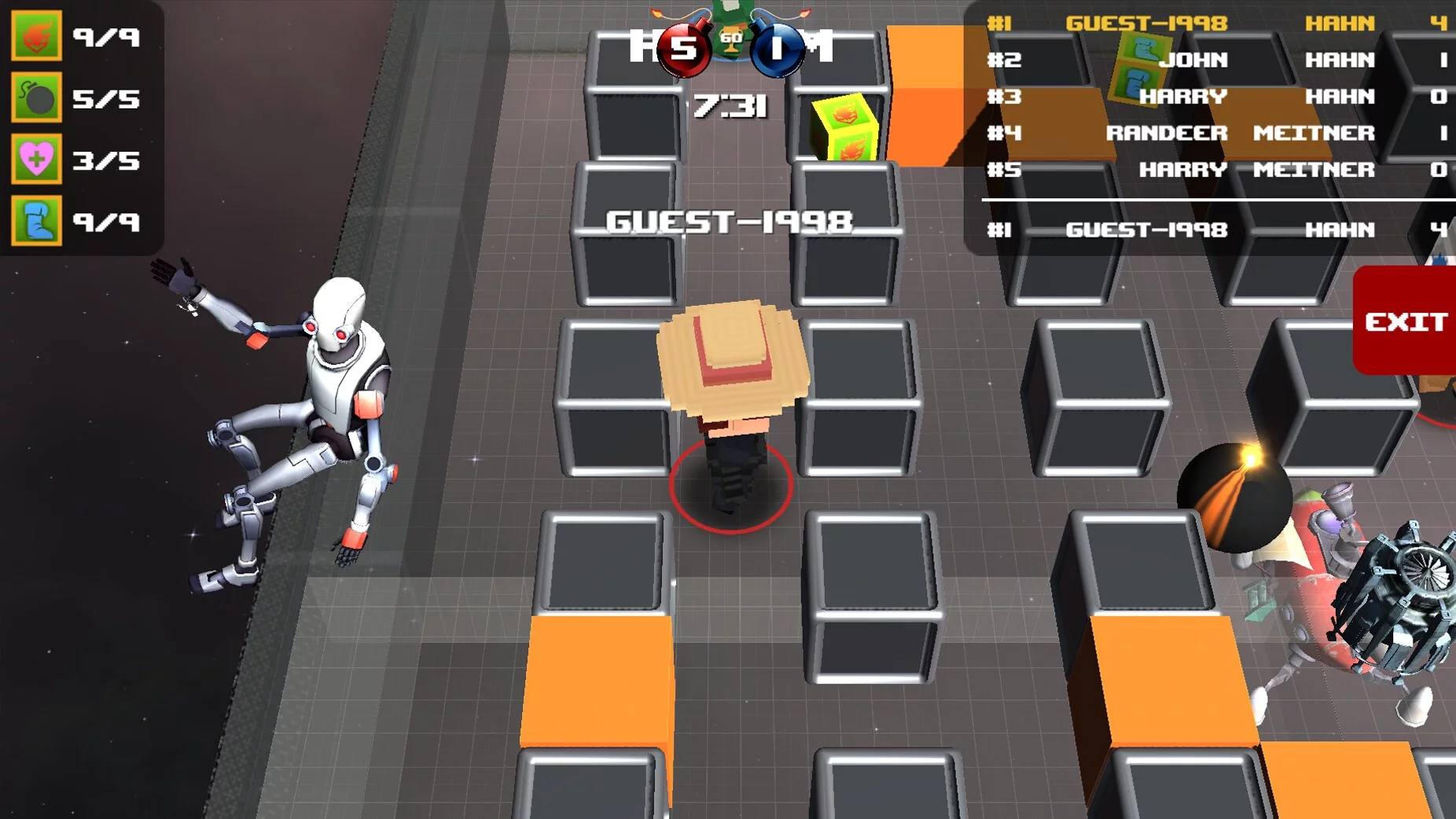 Изображение игры: BomberX