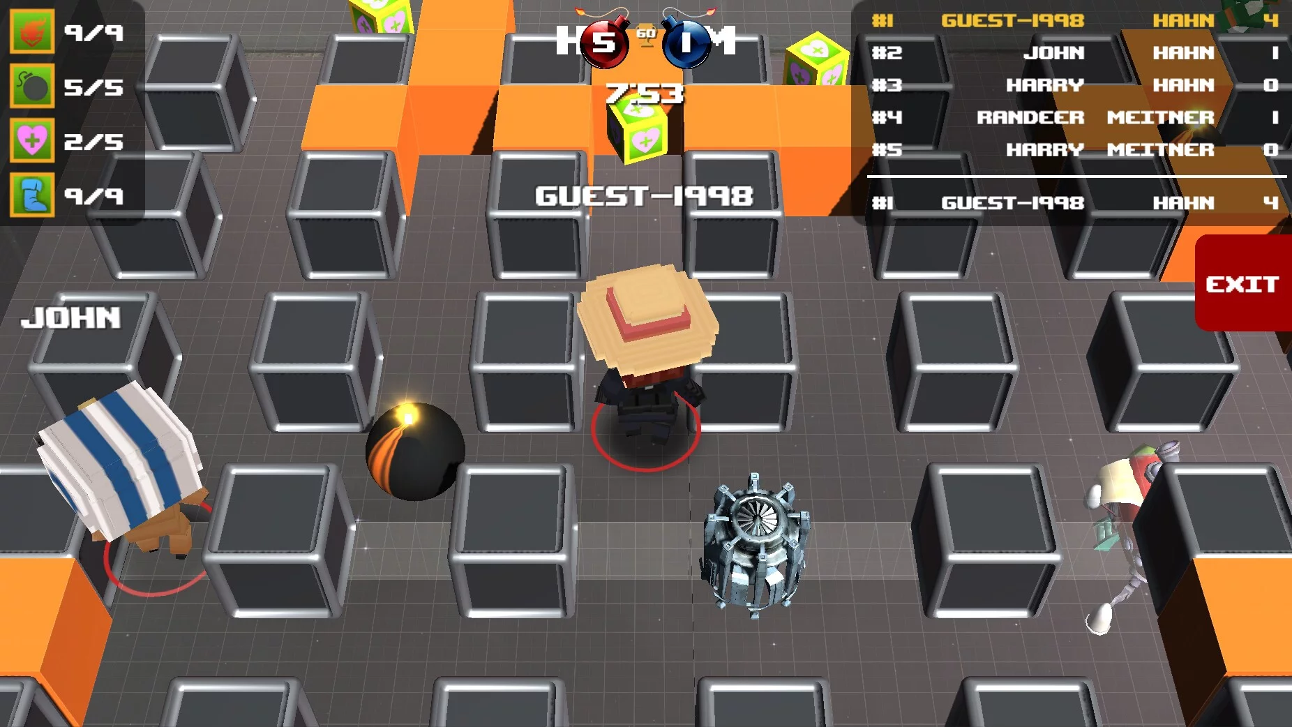 Изображение игры: BomberX