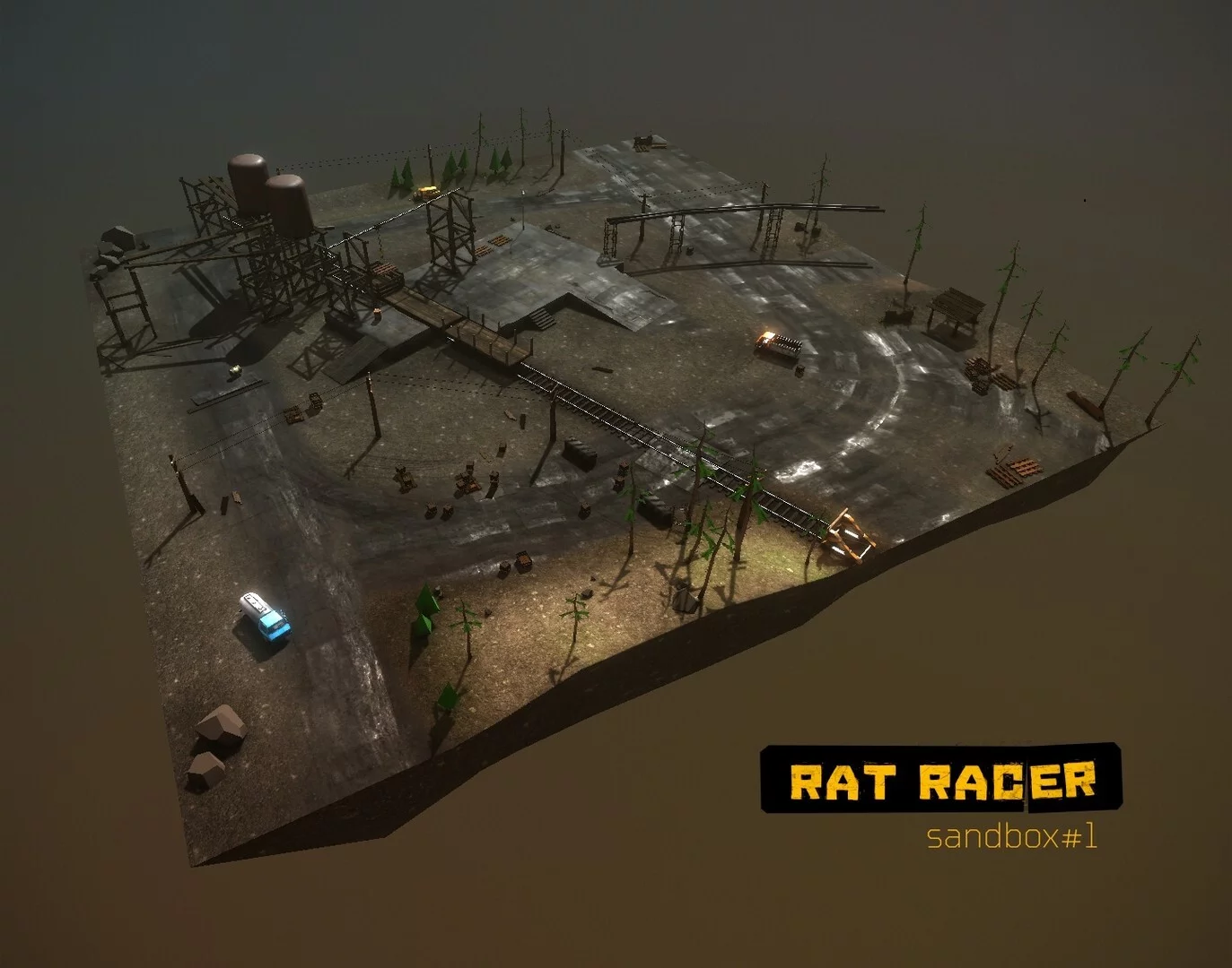 Изображение игры: Rat Racer