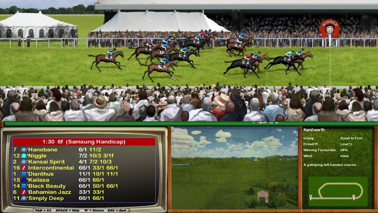 Изображение игры: Starters Orders Classic Horse Racing