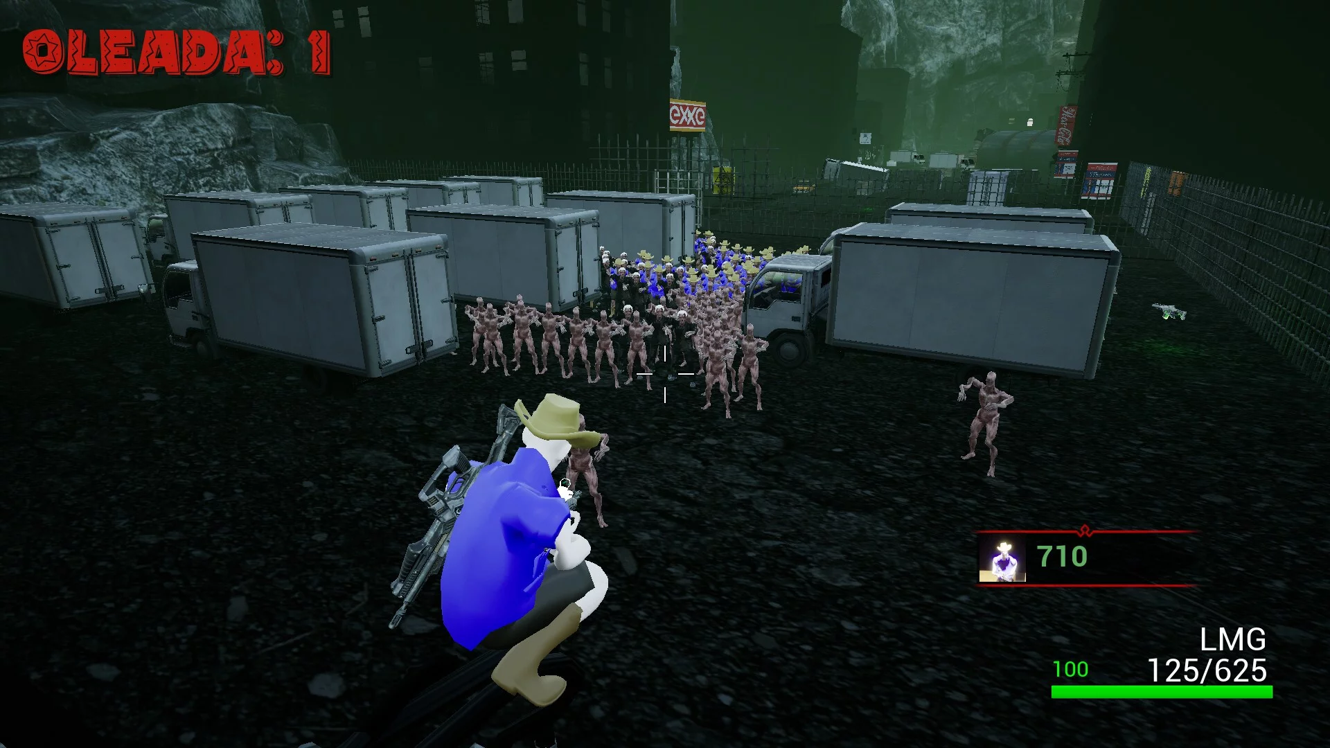 Изображение игры: Pejes Vs Zombies