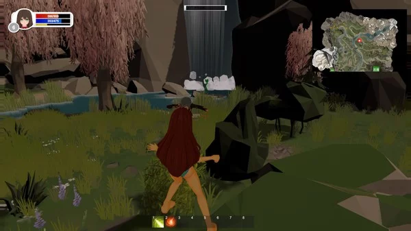 Изображение игры: Maiden and Swordsman