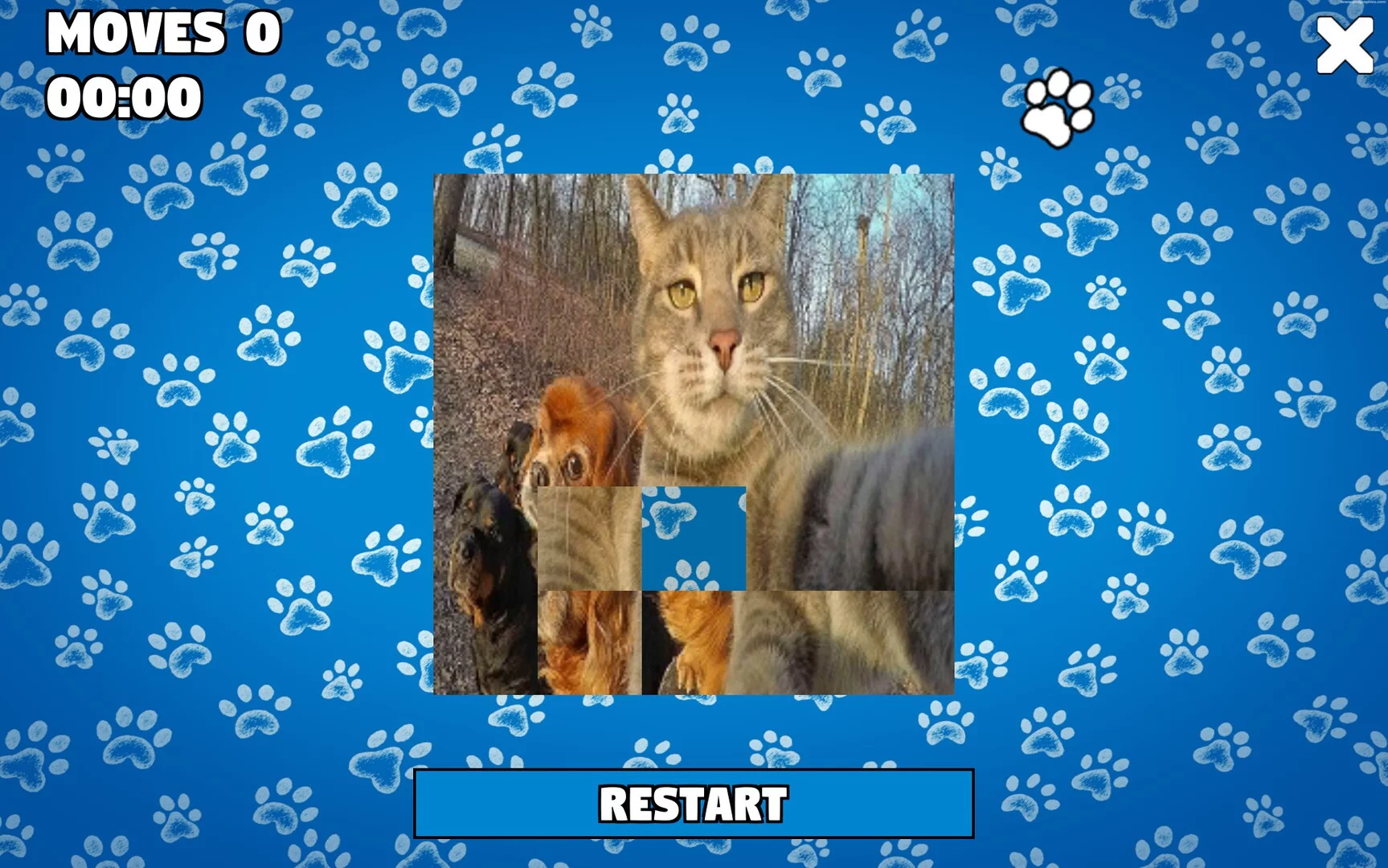 Изображение игры: CatDog Puzzle