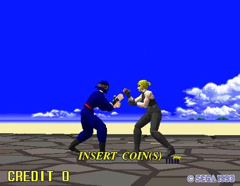 Изображение игры: Virtua Fighter