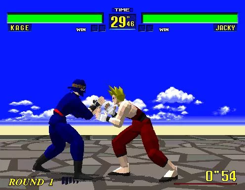 Изображение игры: Virtua Fighter