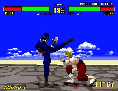 Изображение игры: Virtua Fighter