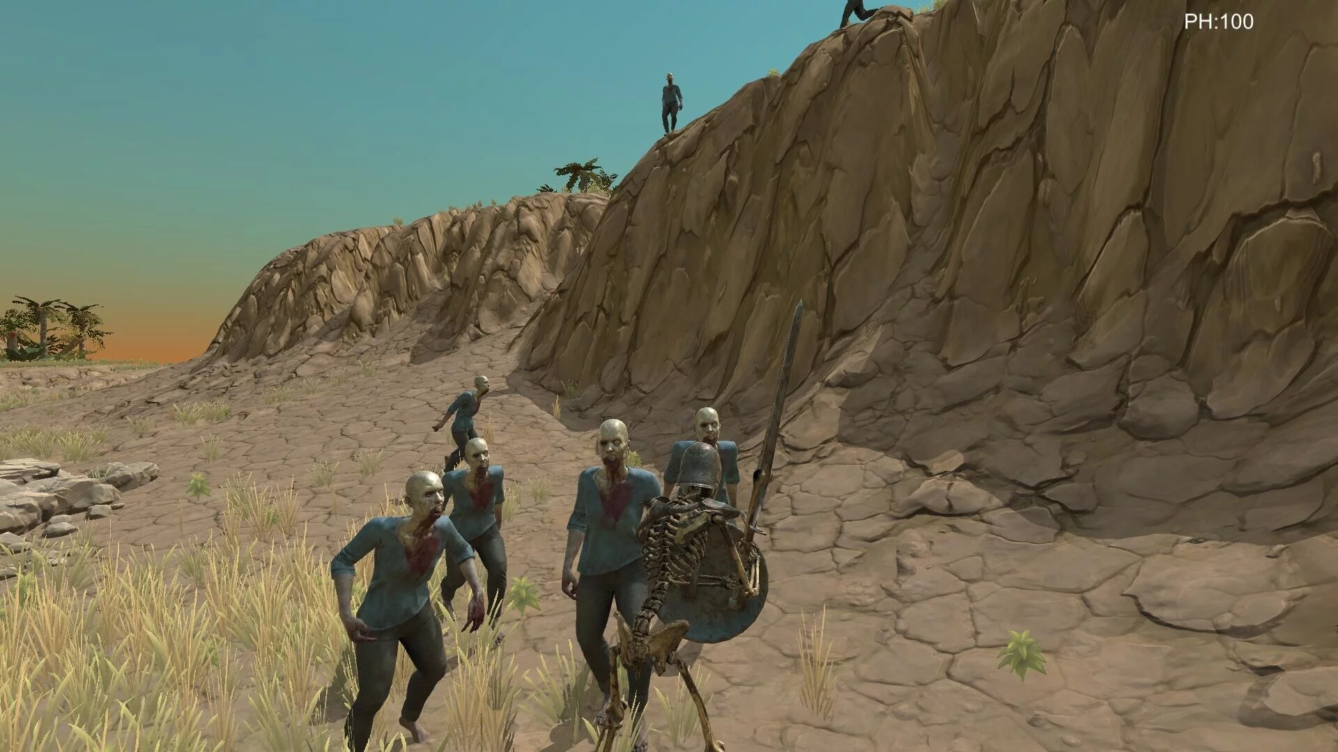 Изображение игры: Skeleton Warrior