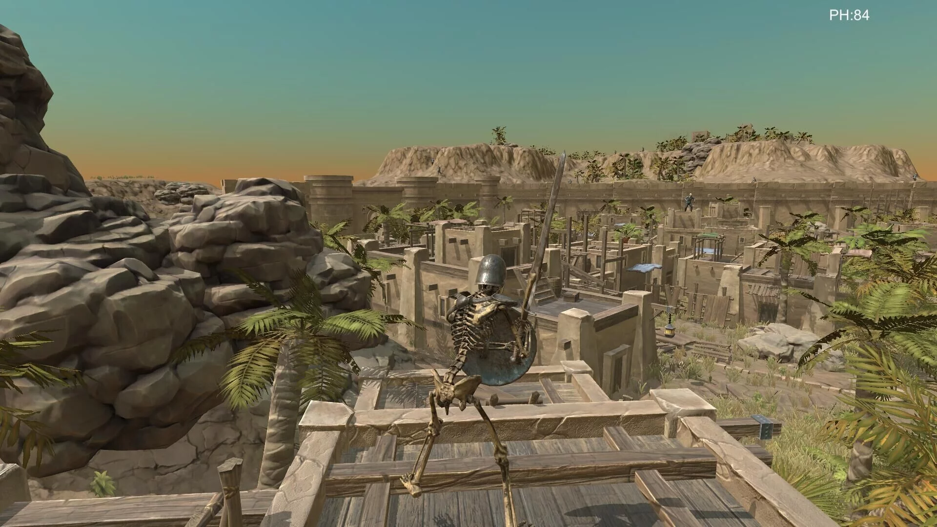 Изображение игры: Skeleton Warrior