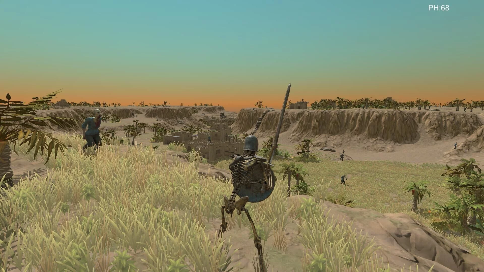 Изображение игры: Skeleton Warrior