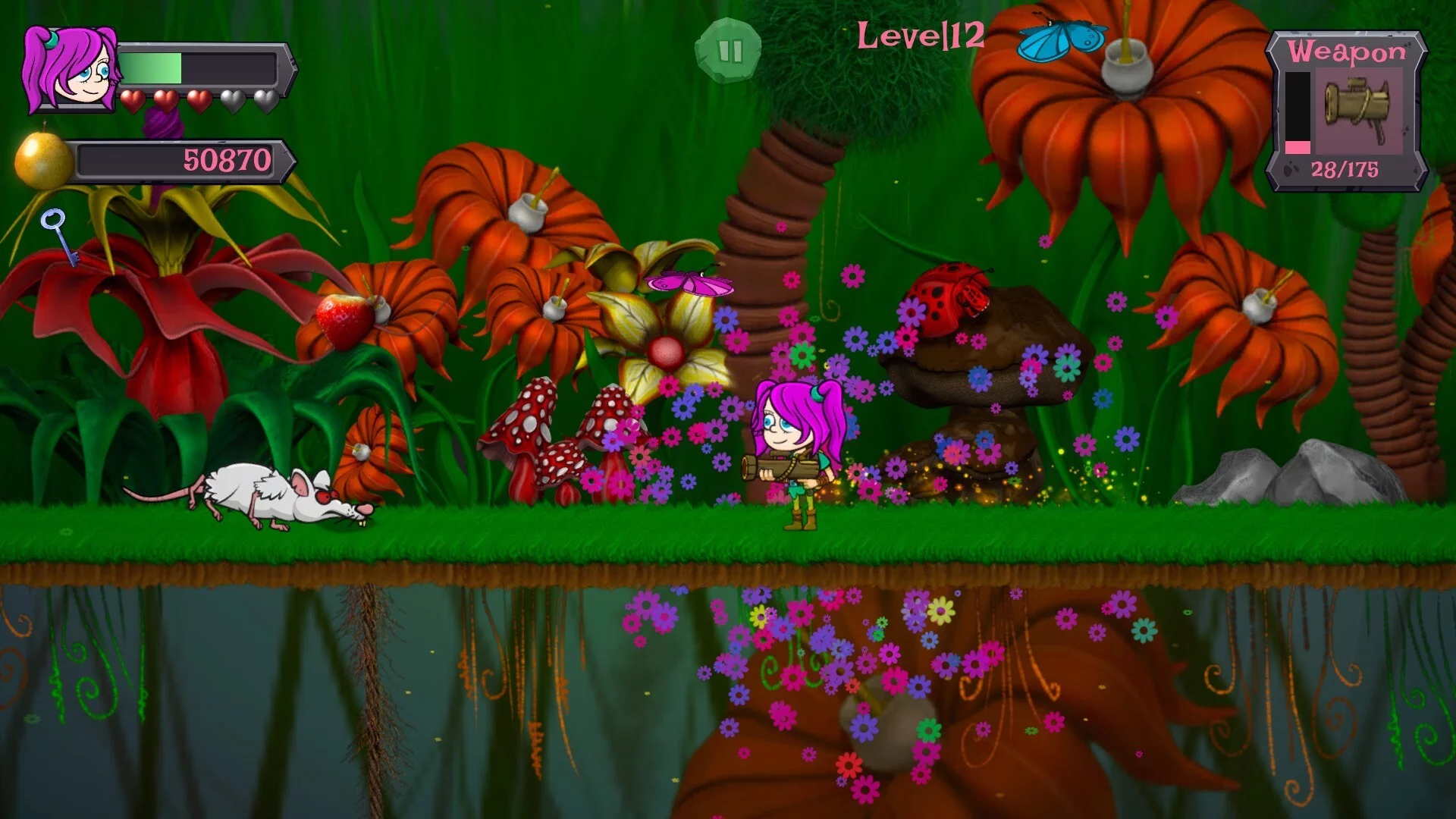 Изображение игры: Xyla and the 'Shrooms of Doom