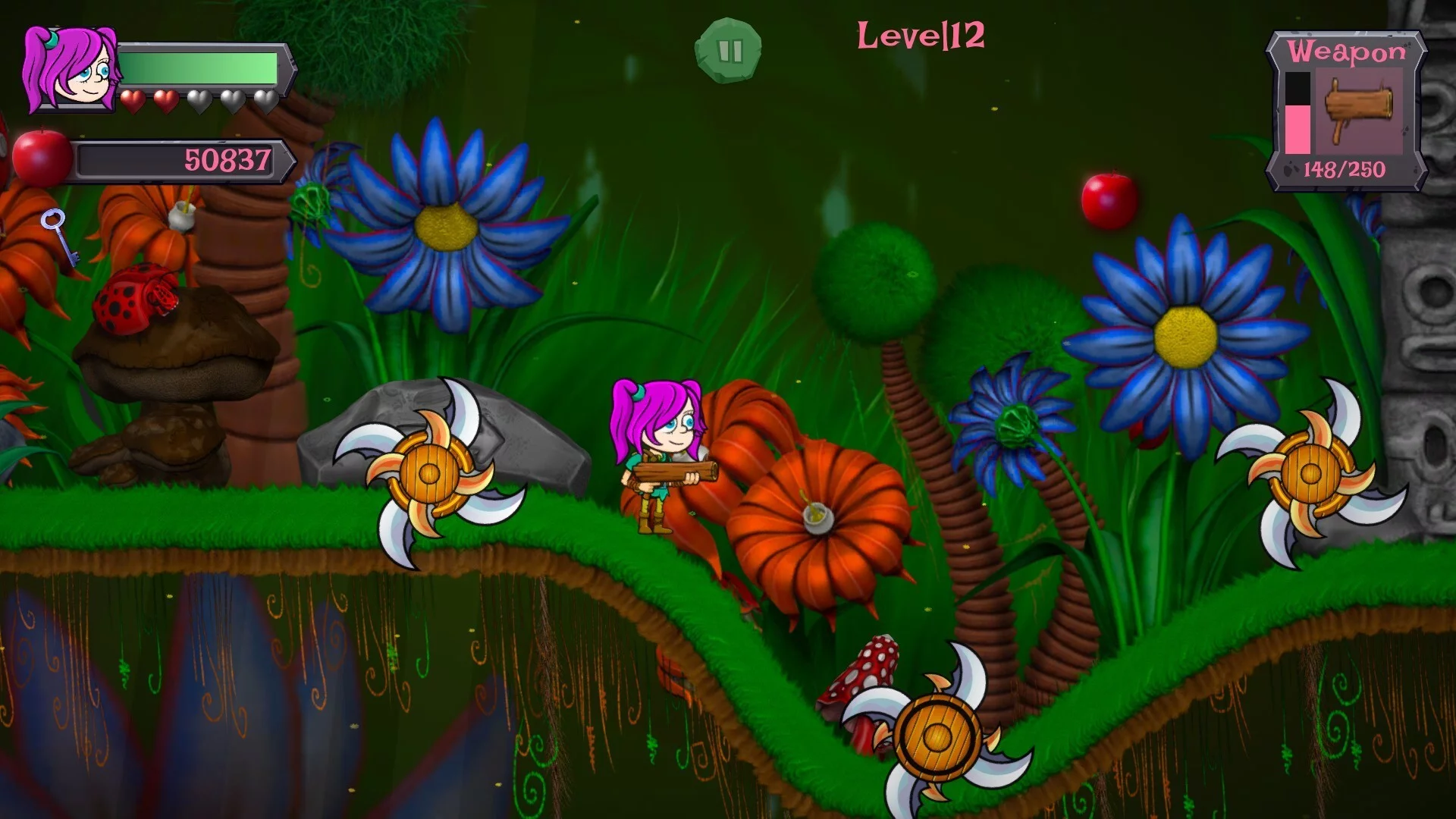 Изображение игры: Xyla and the 'Shrooms of Doom