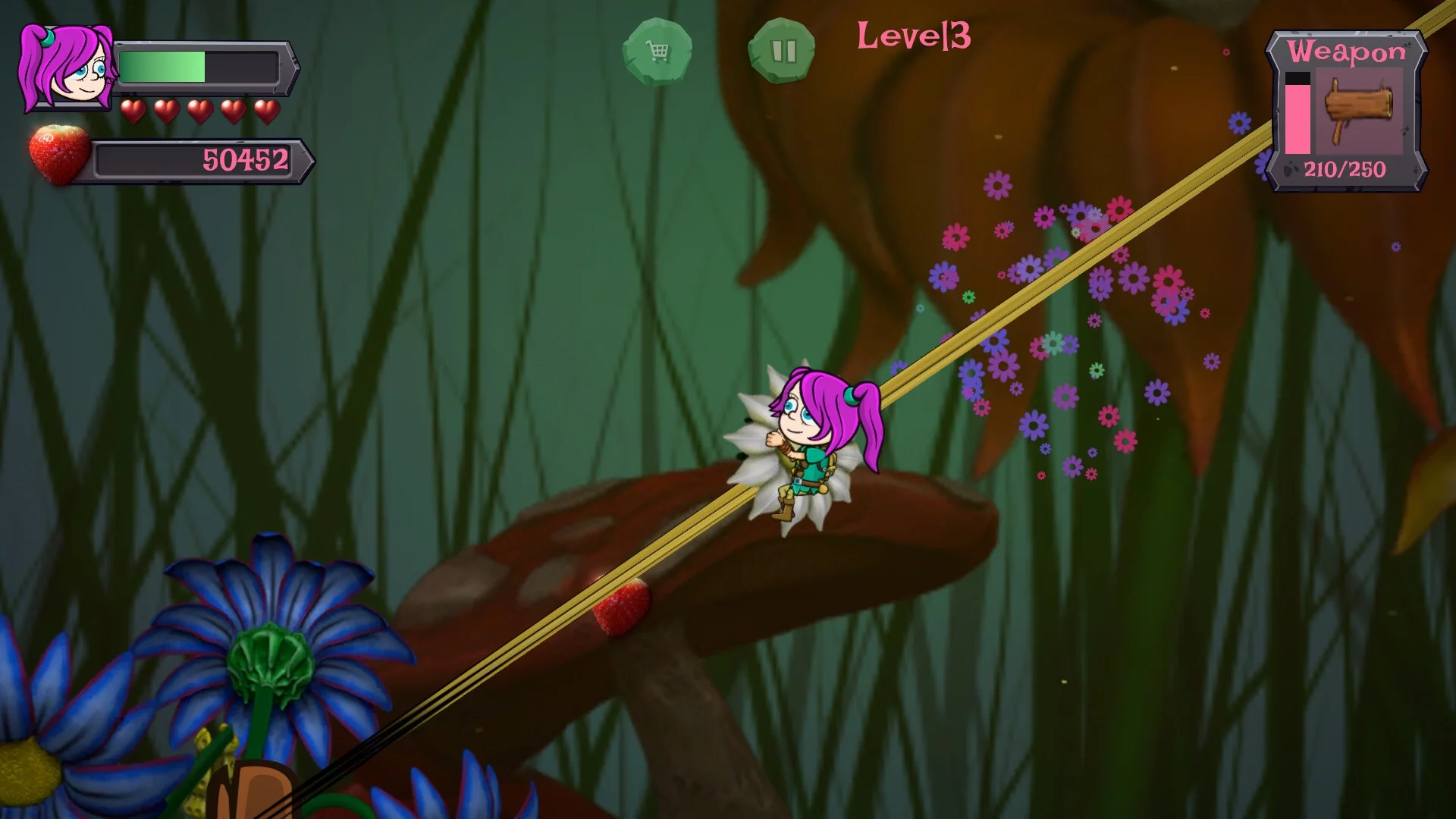 Изображение игры: Xyla and the 'Shrooms of Doom