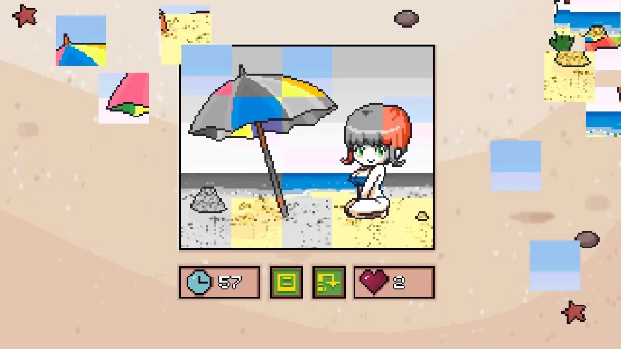 Изображение игры: Beach anime day