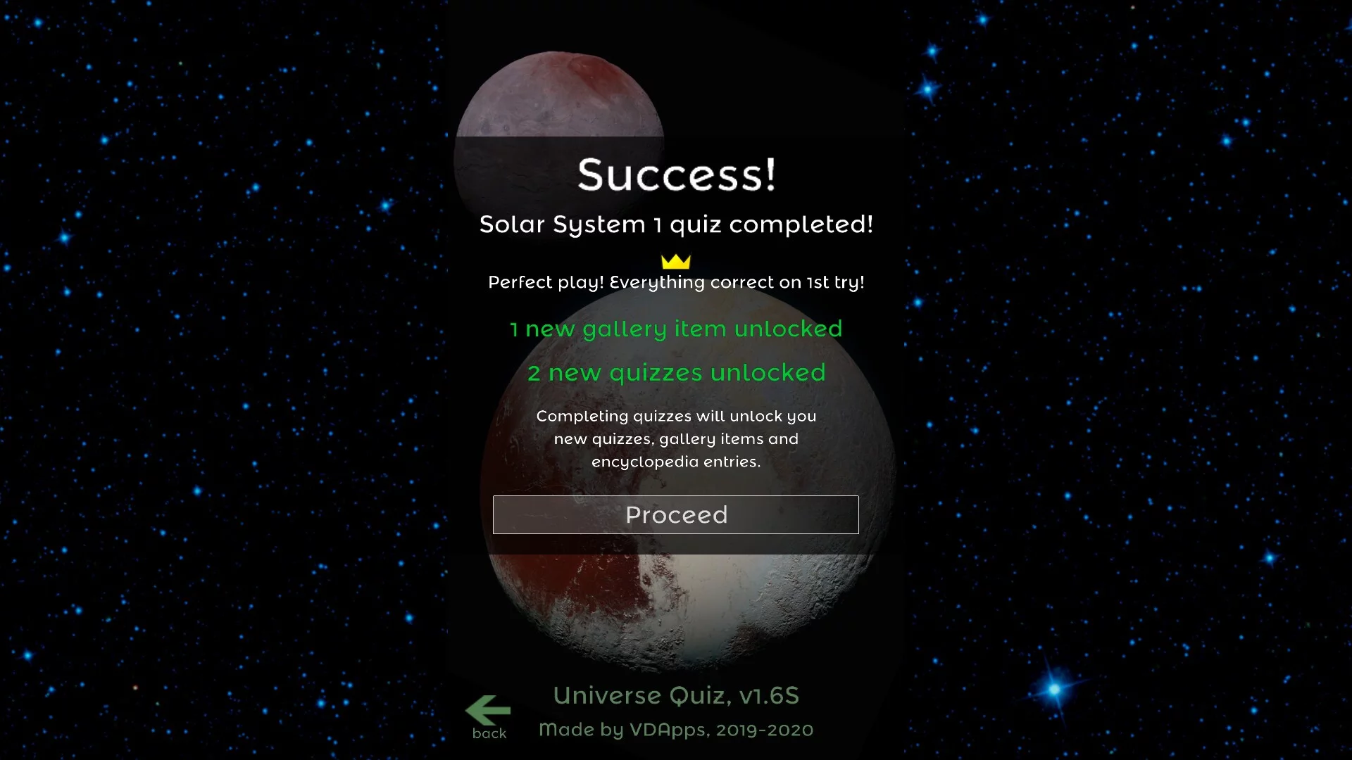 Изображение игры: Universe Quiz