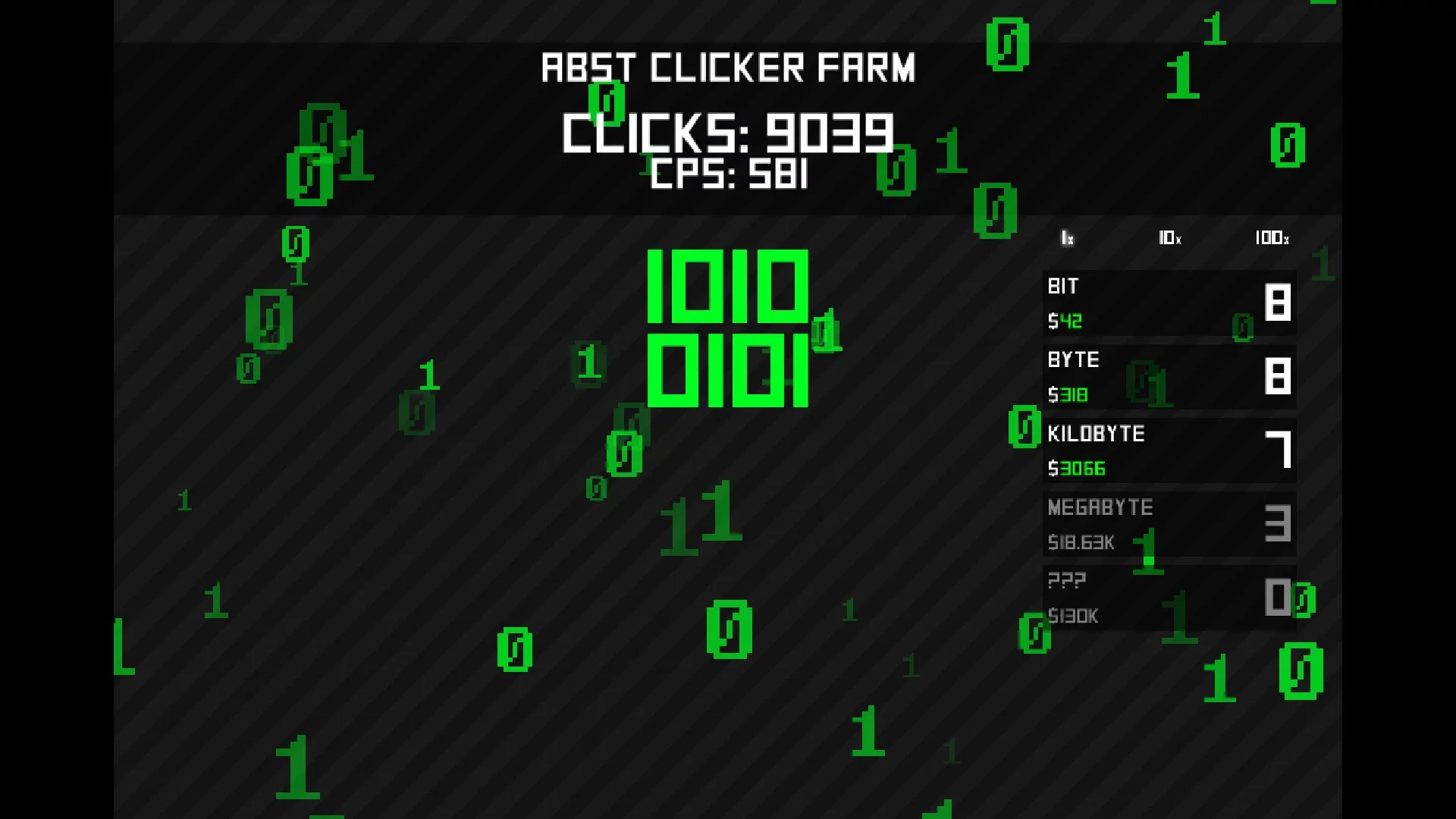 Изображение игры: Abst Clicker Farm