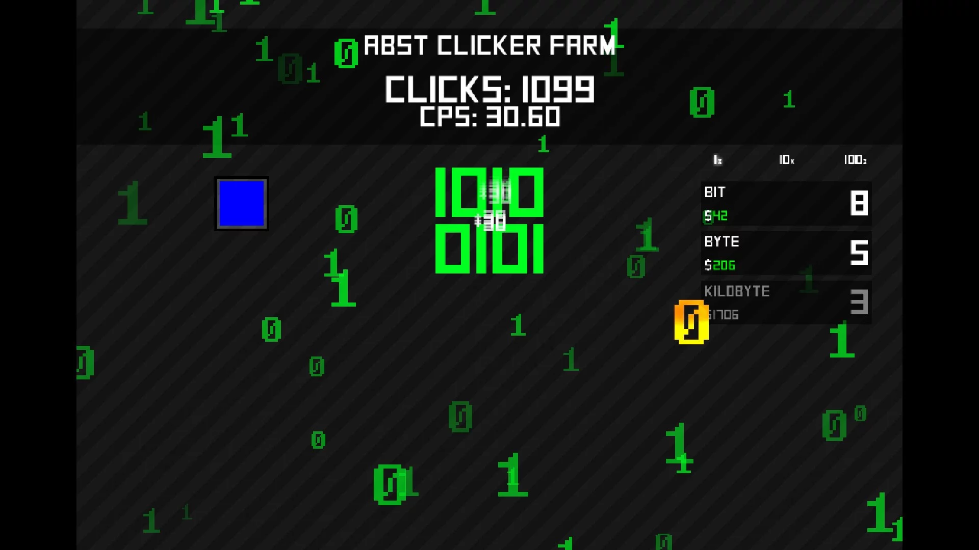 Изображение игры: Abst Clicker Farm