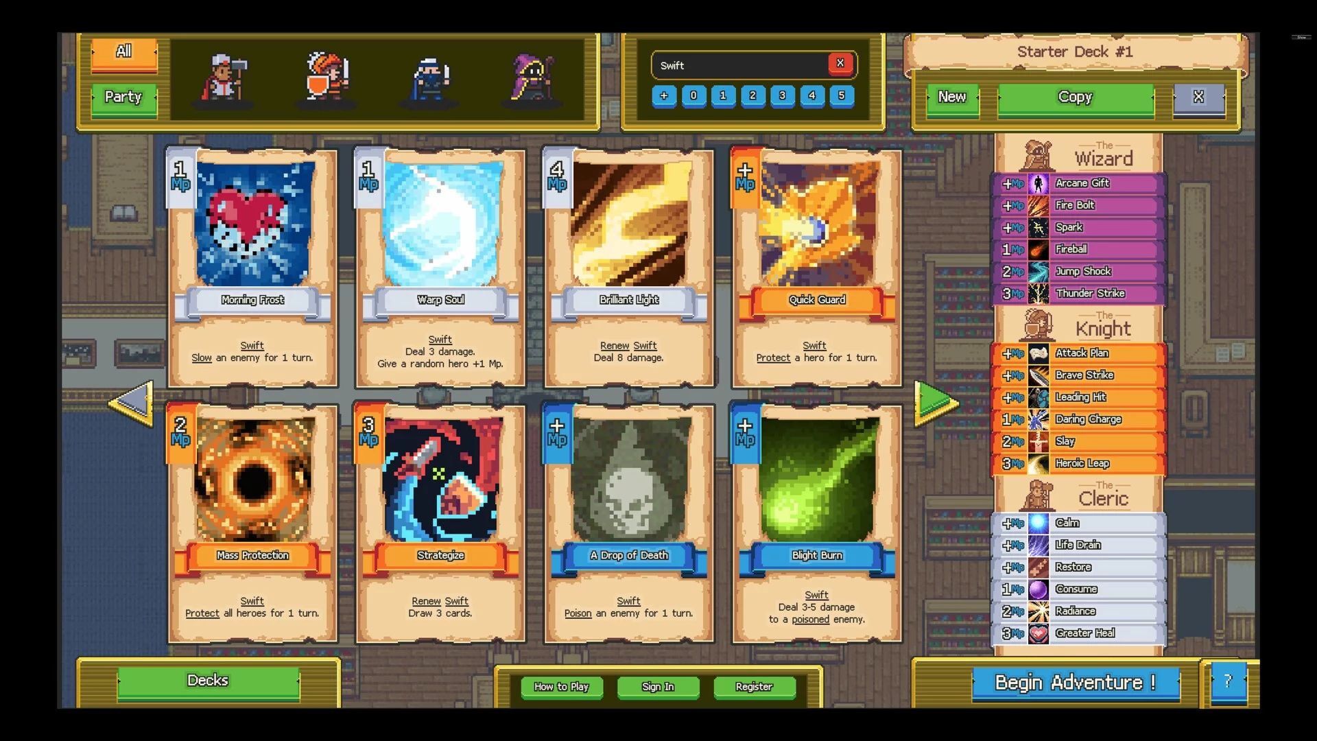 Изображение игры: Tales of the Deck
