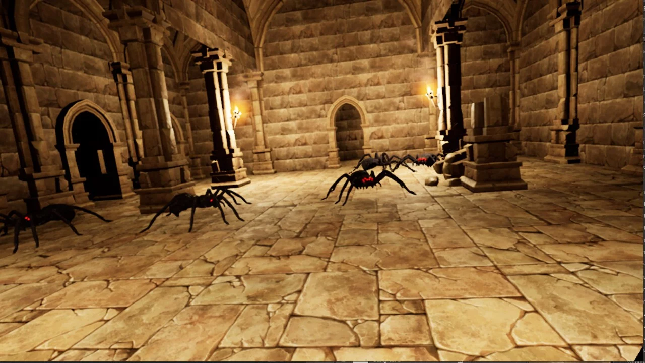Изображение игры: Spider Fear