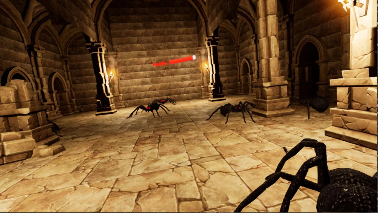 Изображение игры: Spider Fear