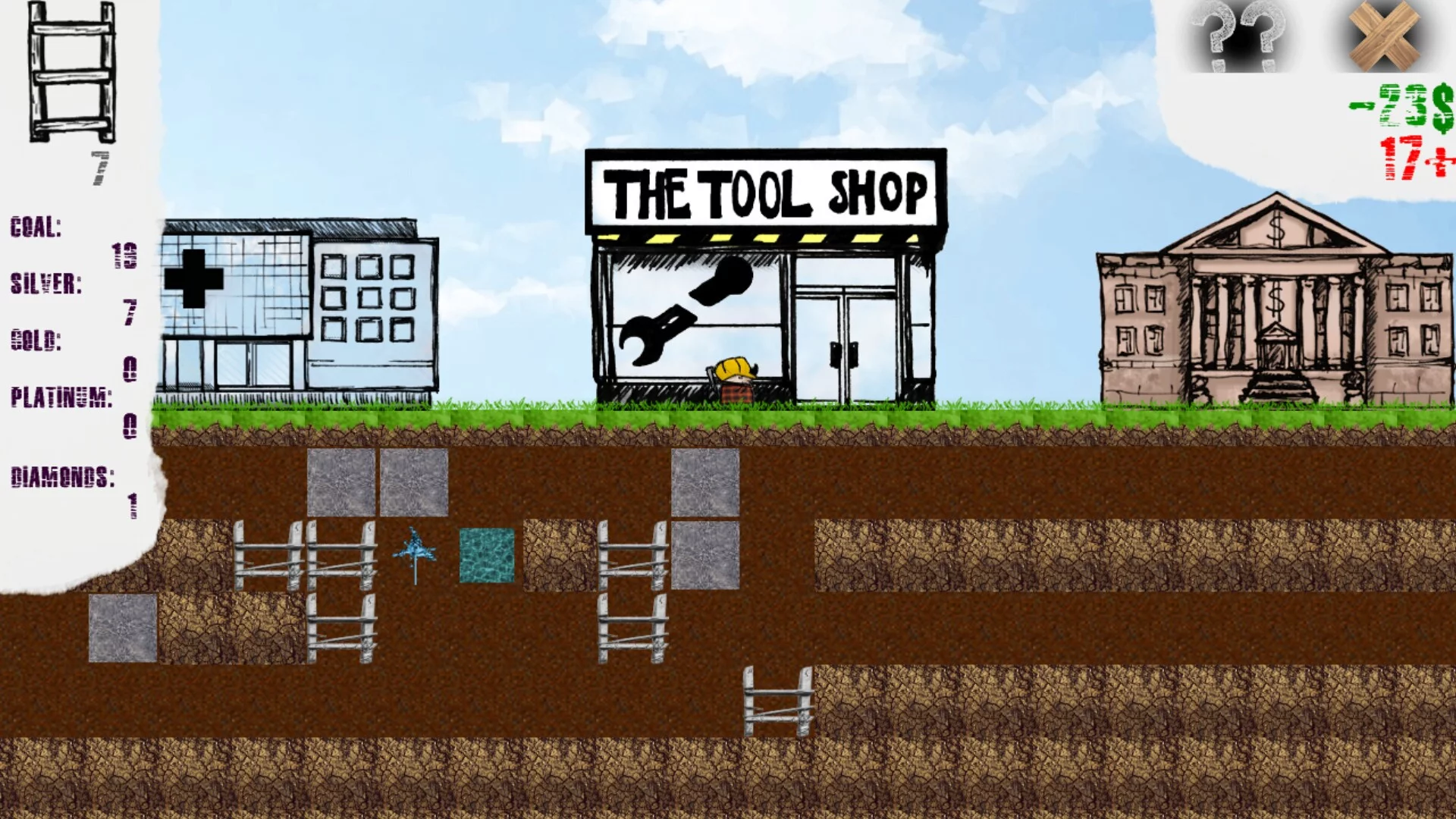 Изображение игры: Underground Miner