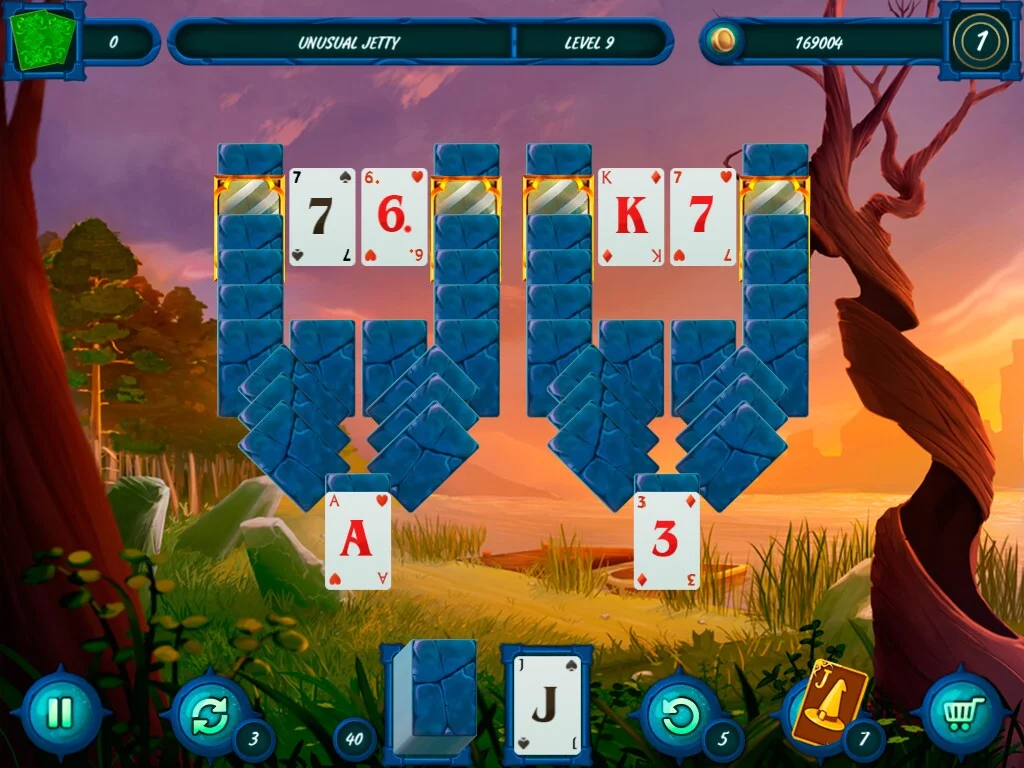 Изображение игры: Fairytale Solitaire. Witch Charms