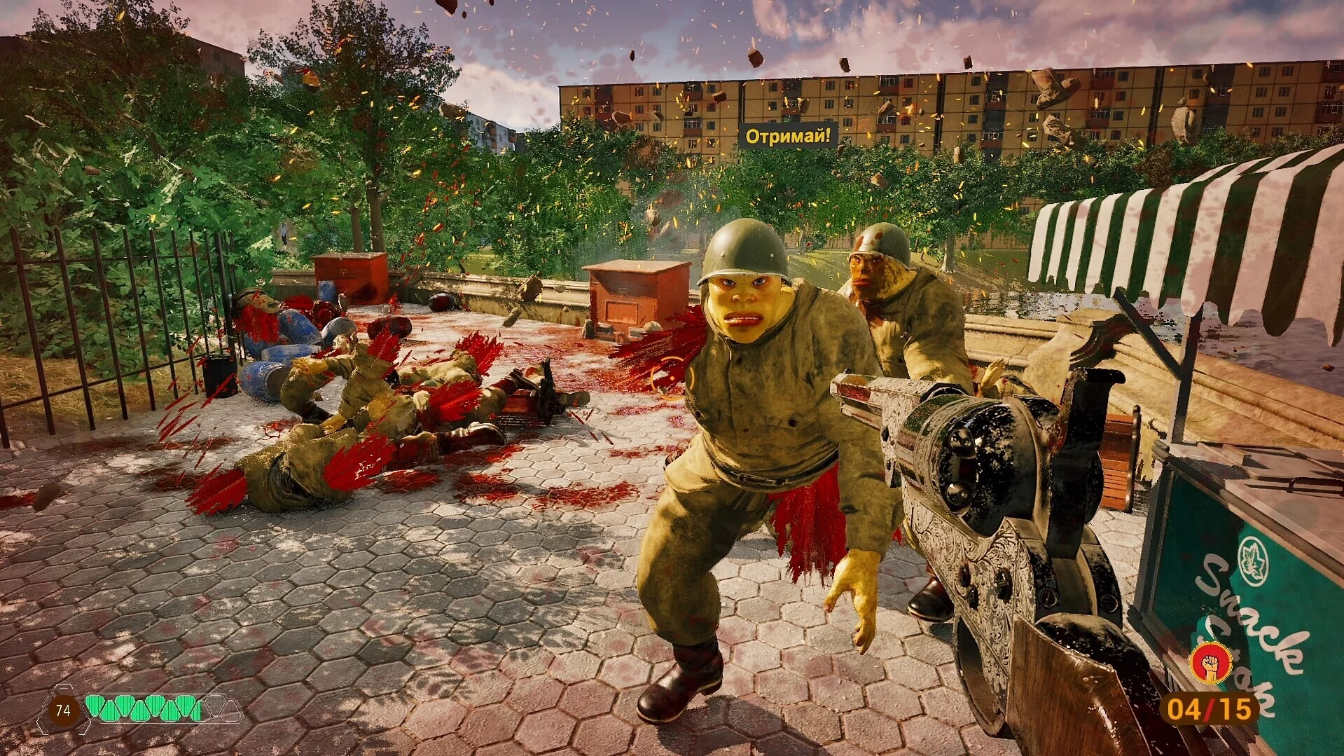 Изображение игры: RUSLICSTAN INVADES
