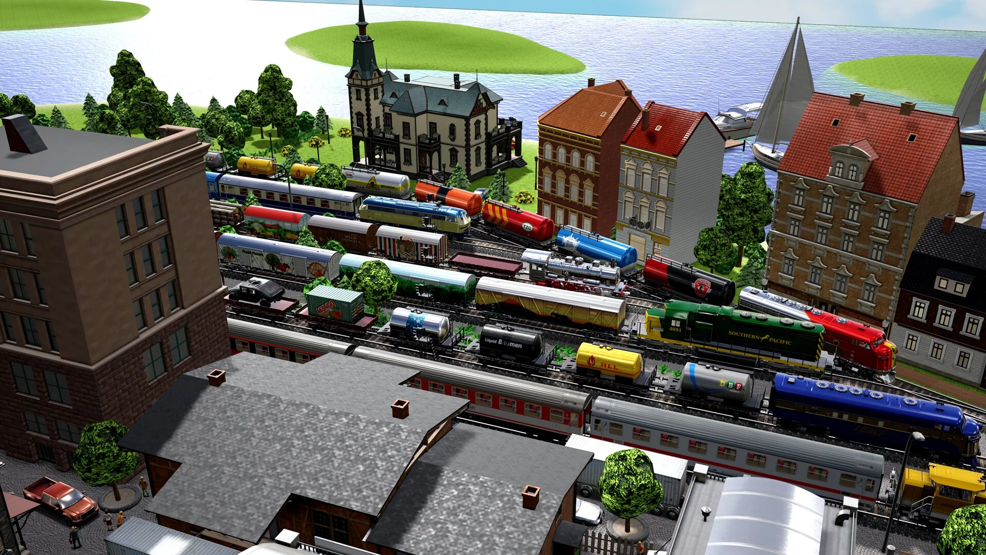 Изображение игры: Model Railway Easily