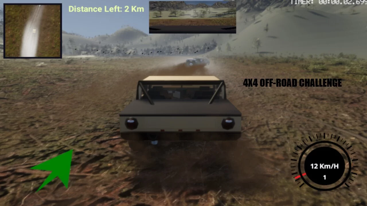 Изображение игры: 4X4 OFF-ROAD CHALLENGE