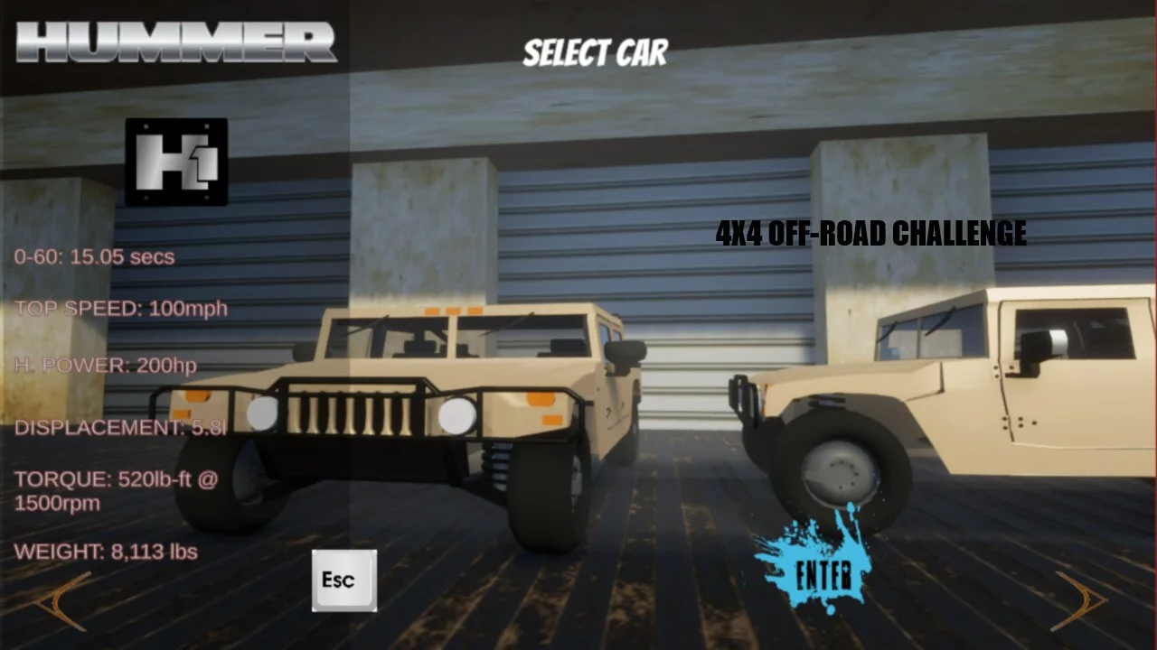 Изображение игры: 4X4 OFF-ROAD CHALLENGE