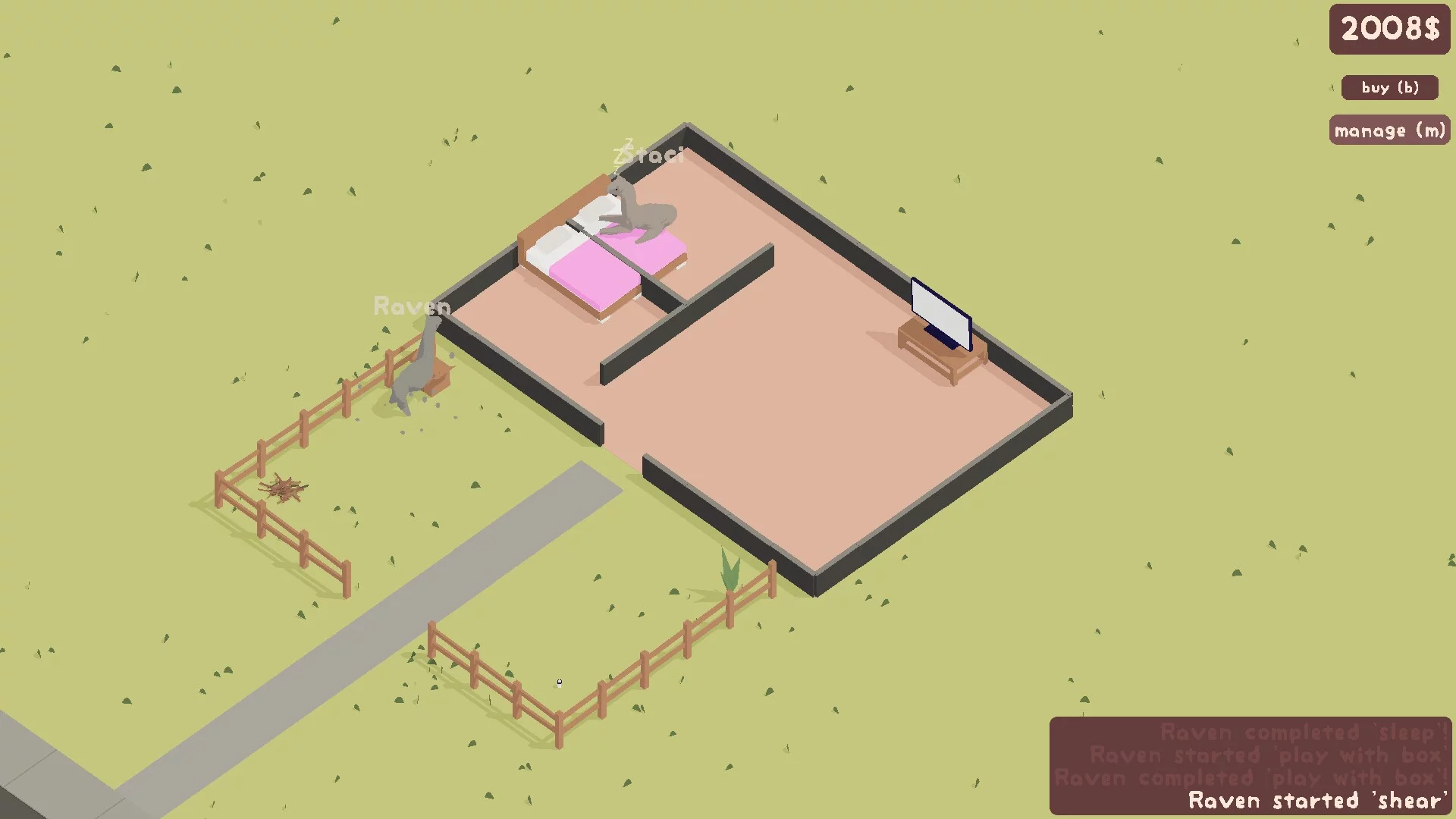 Изображение игры: Llama Villa