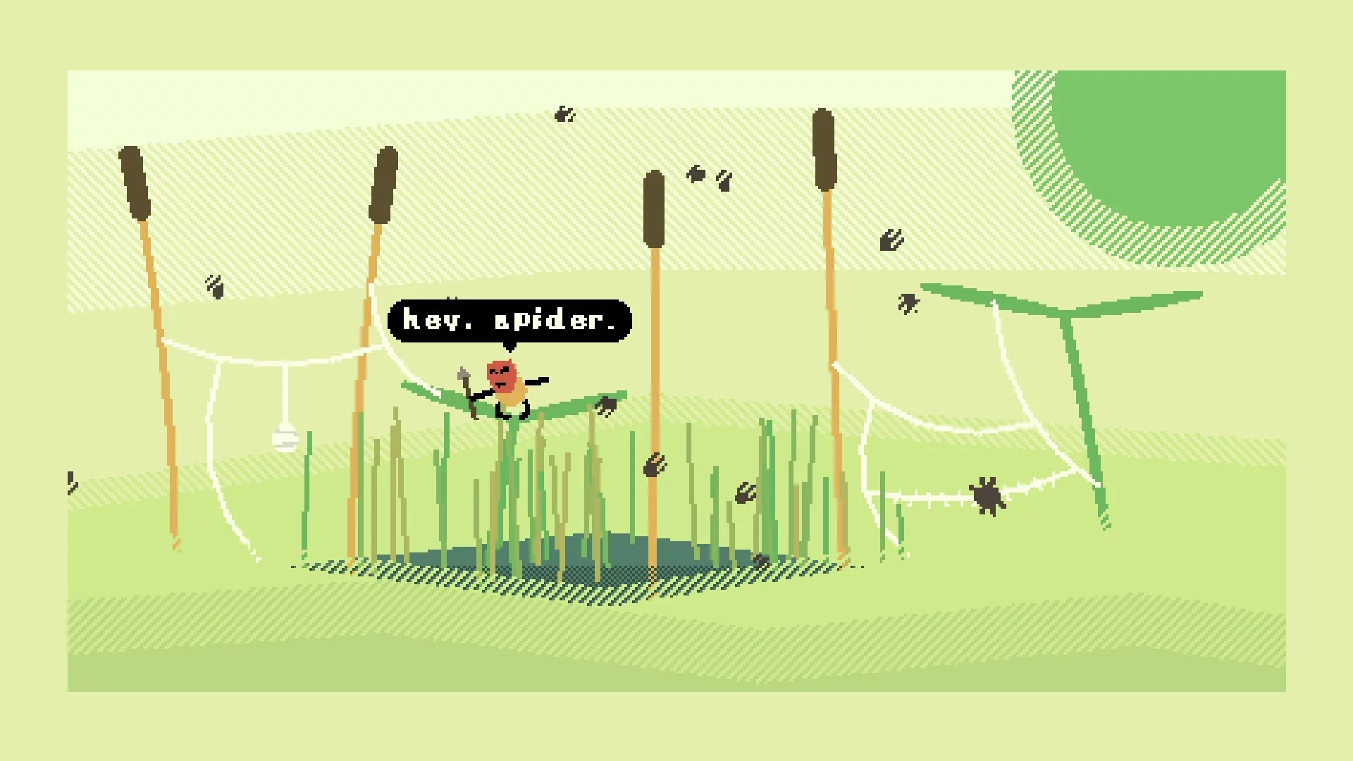 Изображение игры: spider ponds