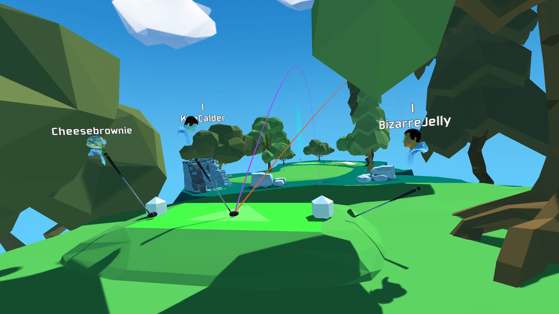 Изображение игры: Cloudlands 2