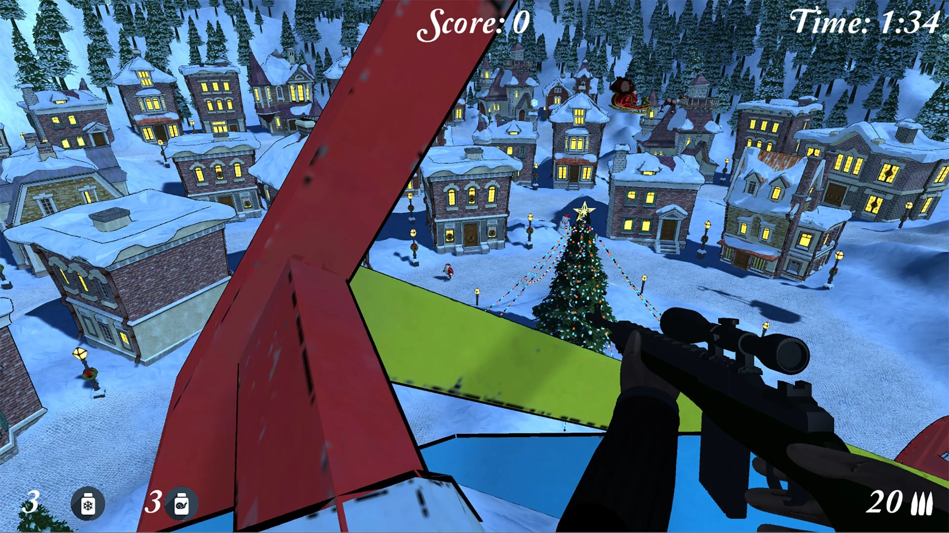Изображение игры: Kill The Santa