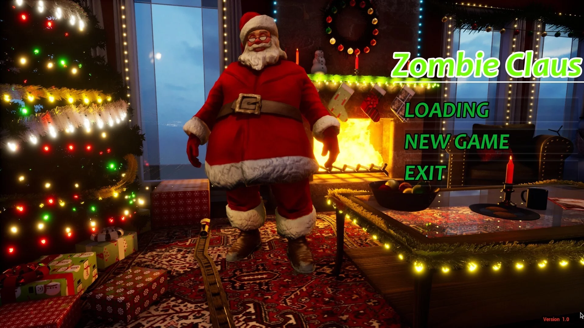 Изображение игры: Zombie Claus