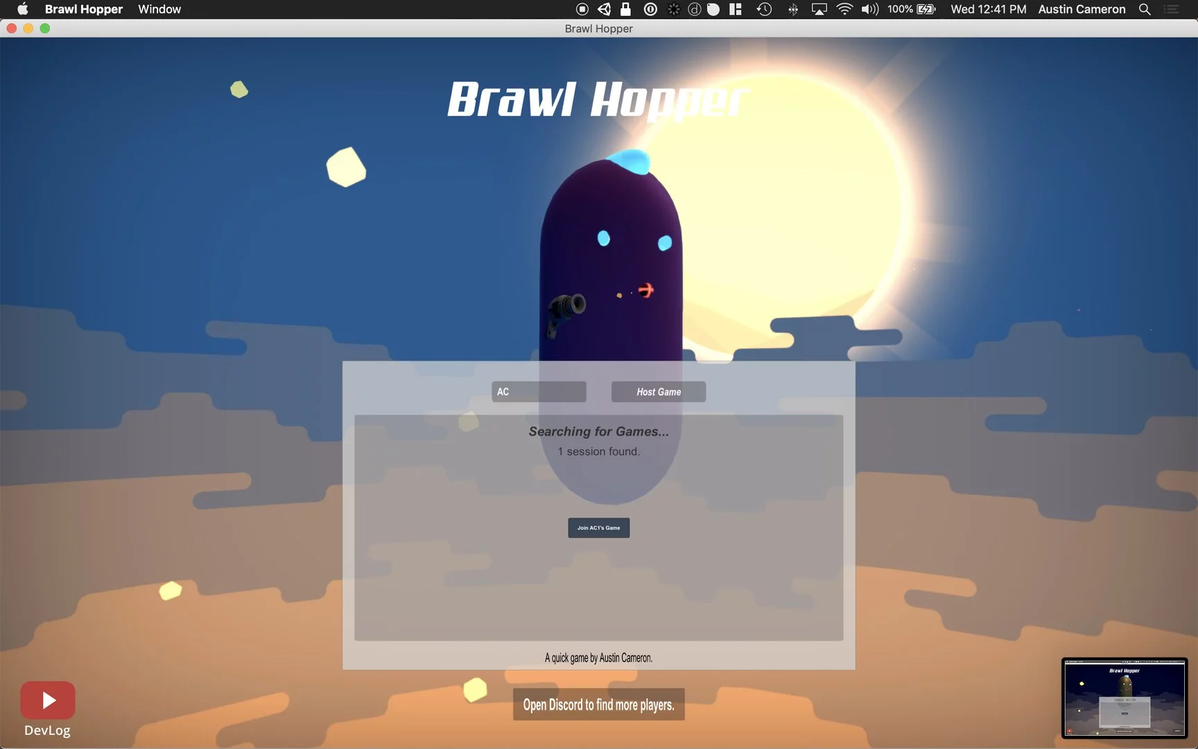 Изображение игры: Brawl Hopper