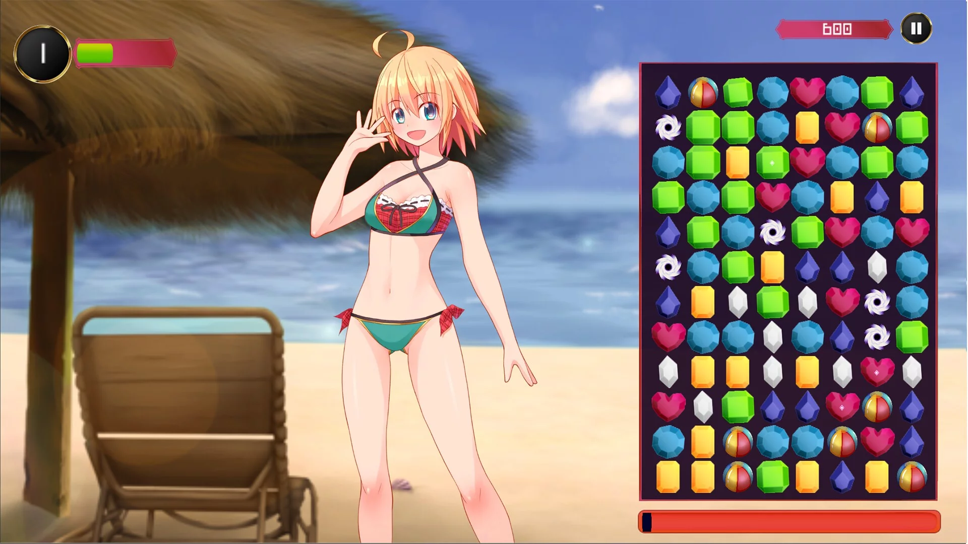 Изображение игры: My hot beach vacation
