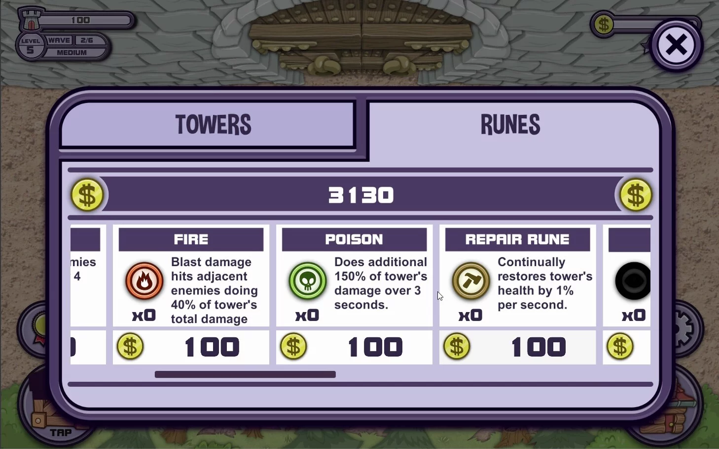 Изображение игры: Merge Towers