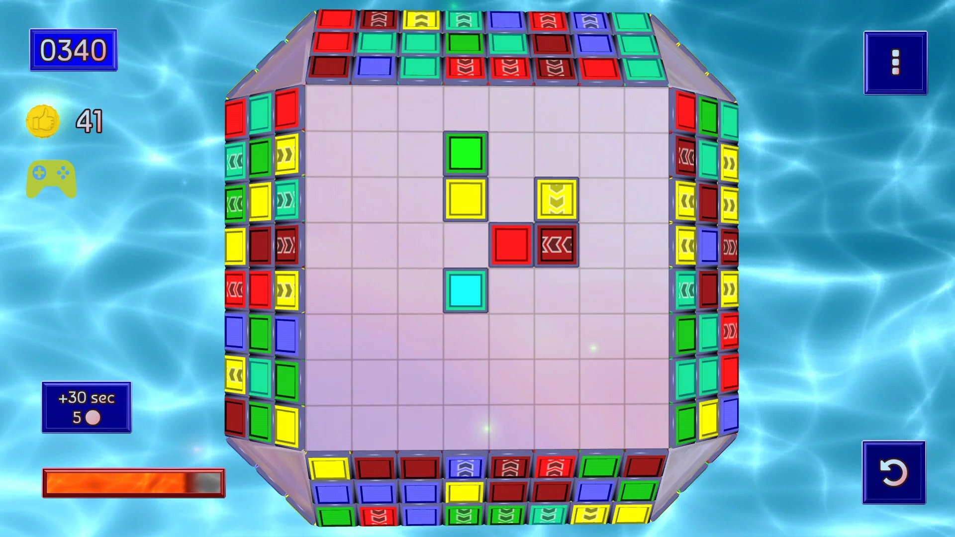 Изображение игры: Tiles Shooter Puzzle Cube