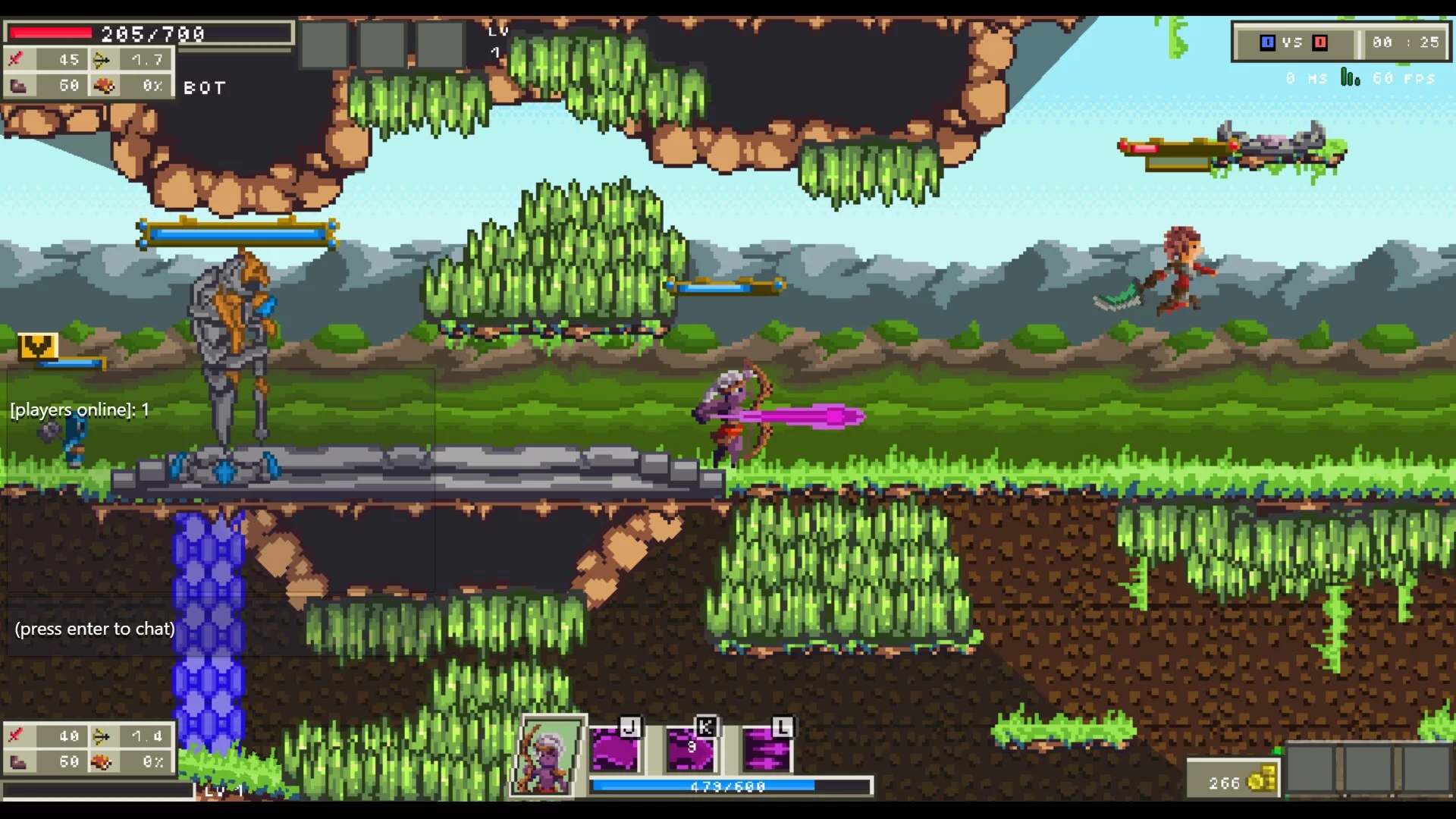 Изображение игры: League of Pixels - 2D MOBA