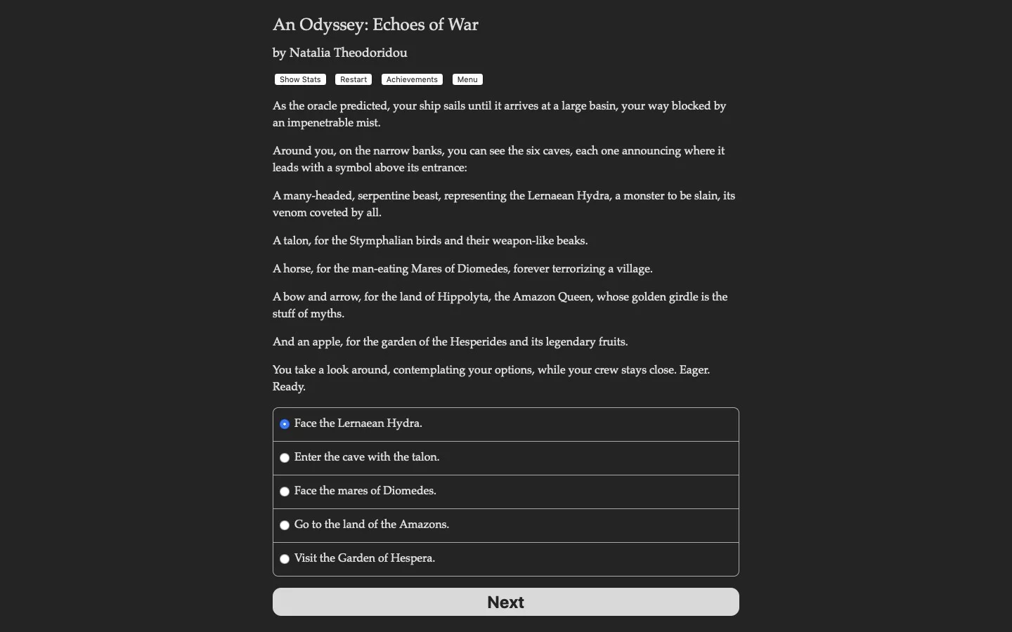 Изображение игры: An Odyssey: Echoes of War