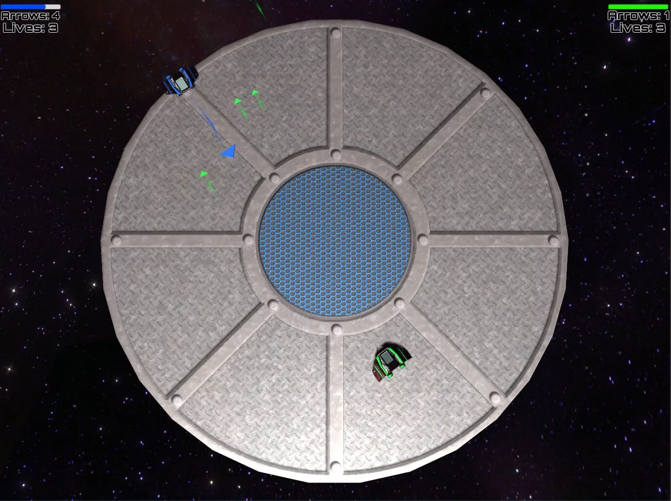 Изображение игры: Super Space Shooter Arena
