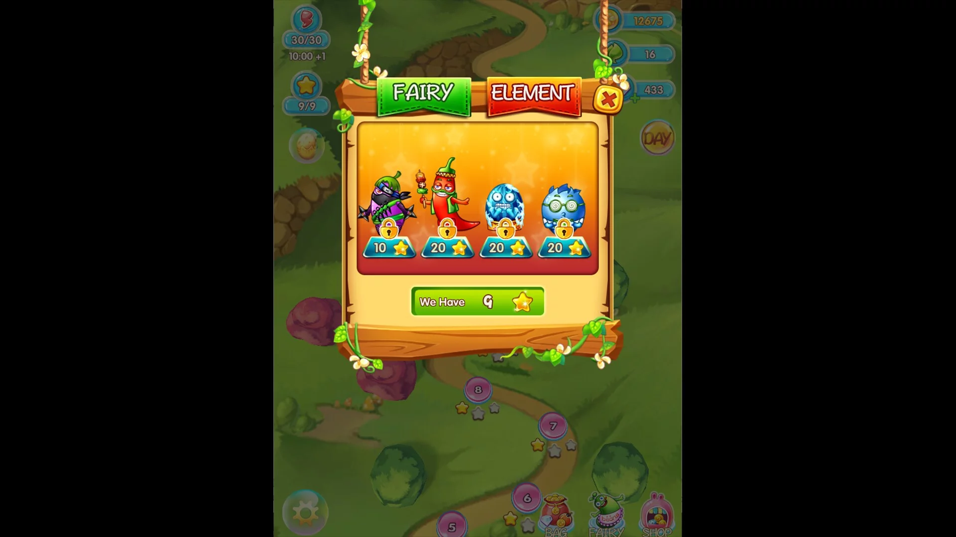 Изображение игры: Fairies vs Bugs