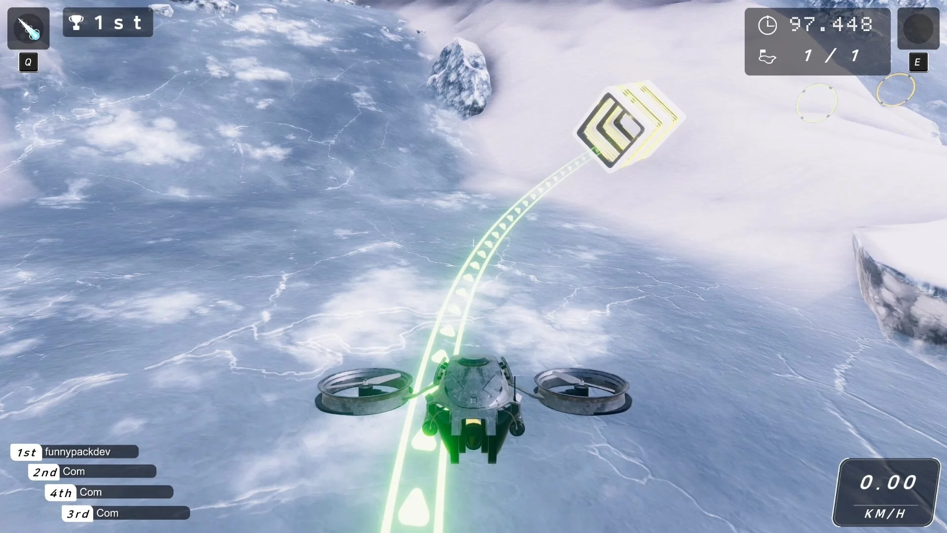 Изображение игры: Drone Racer
