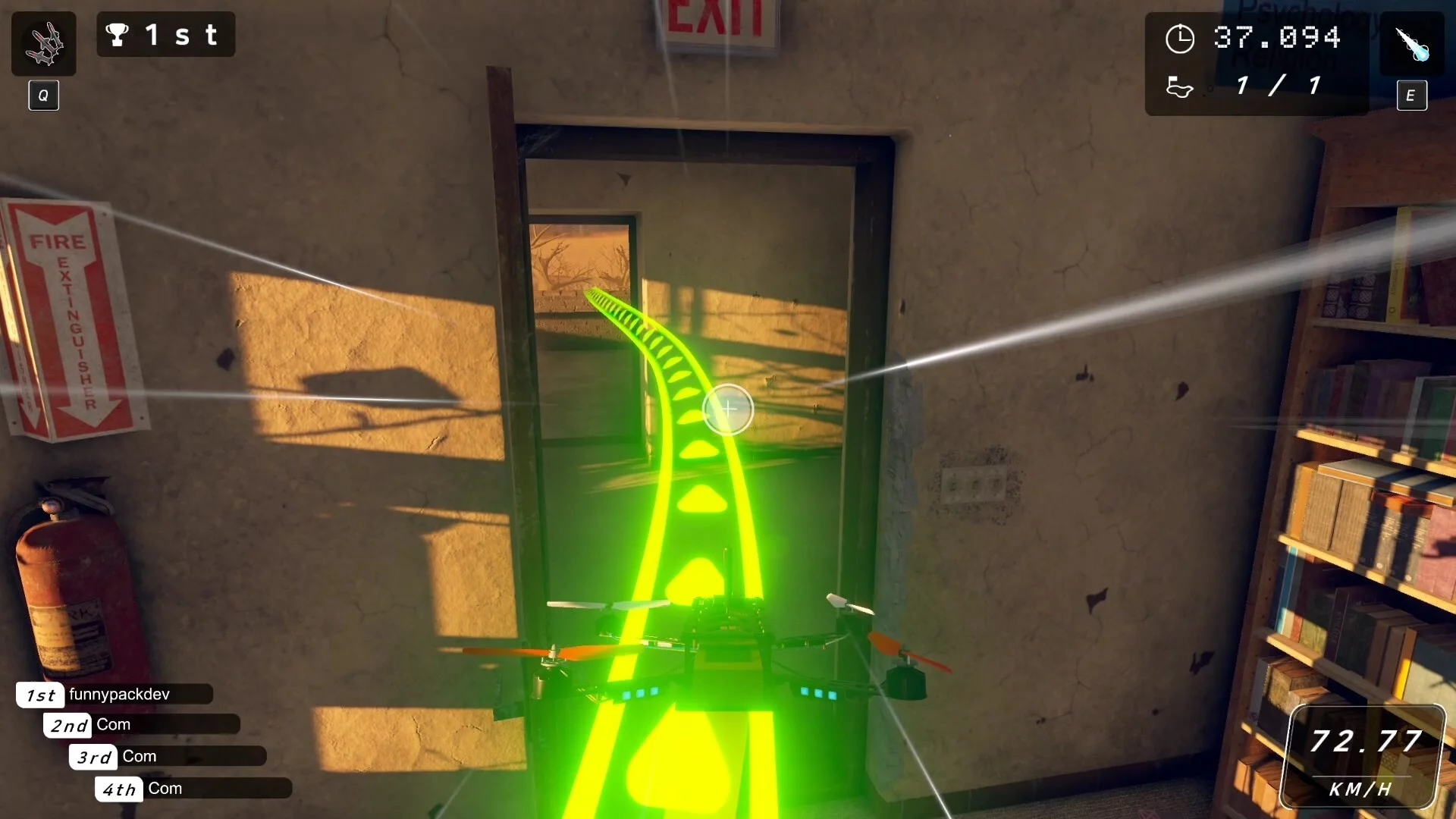 Изображение игры: Drone Racer