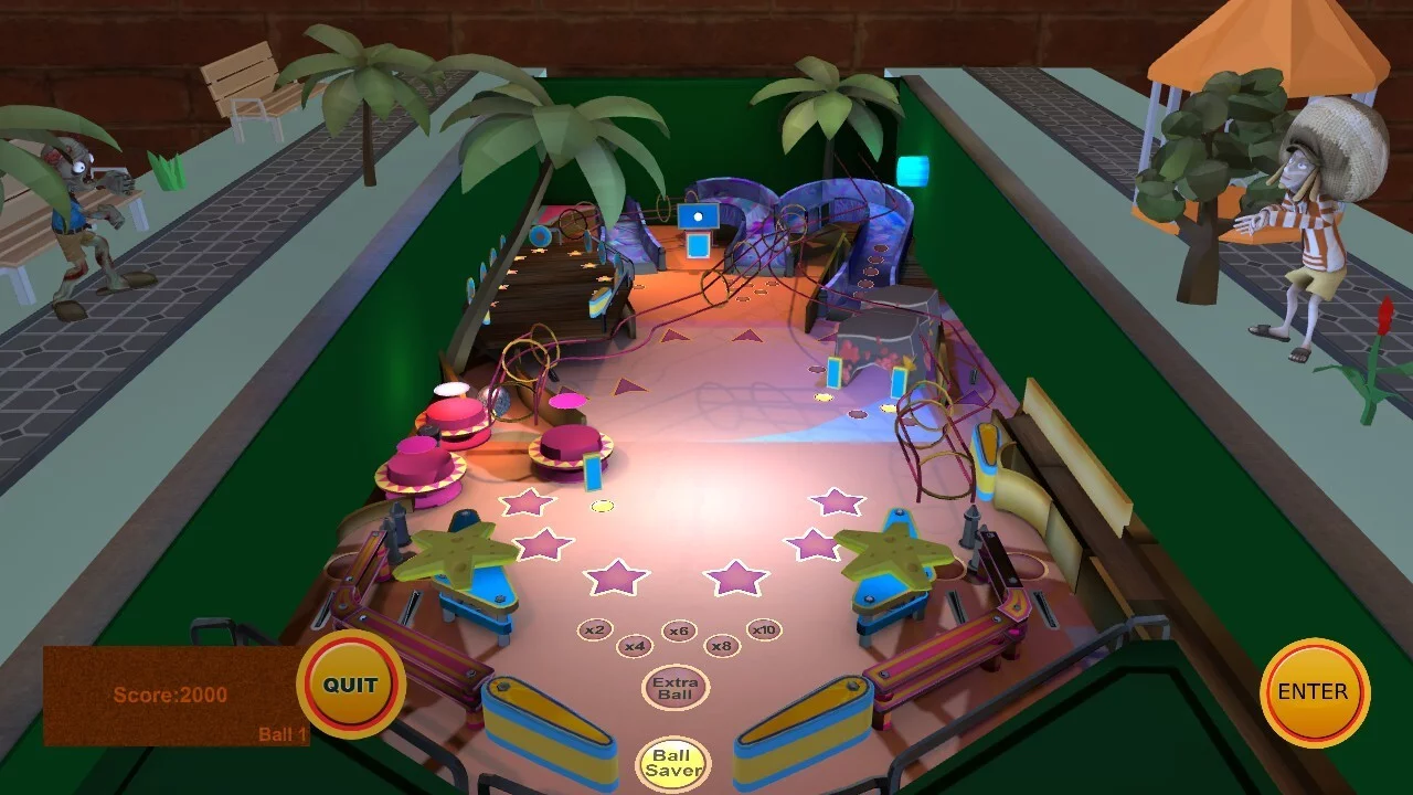 Изображение игры: Pinball universe