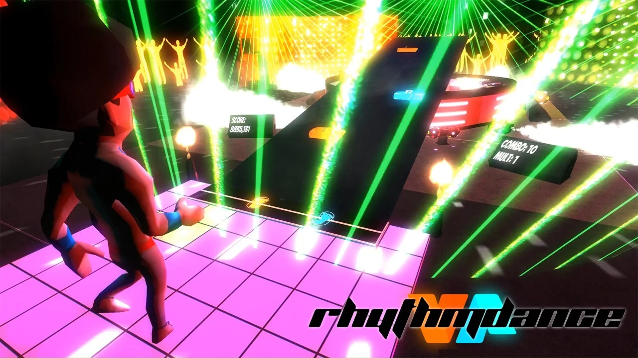 Изображение игры: RhythmDanceVR
