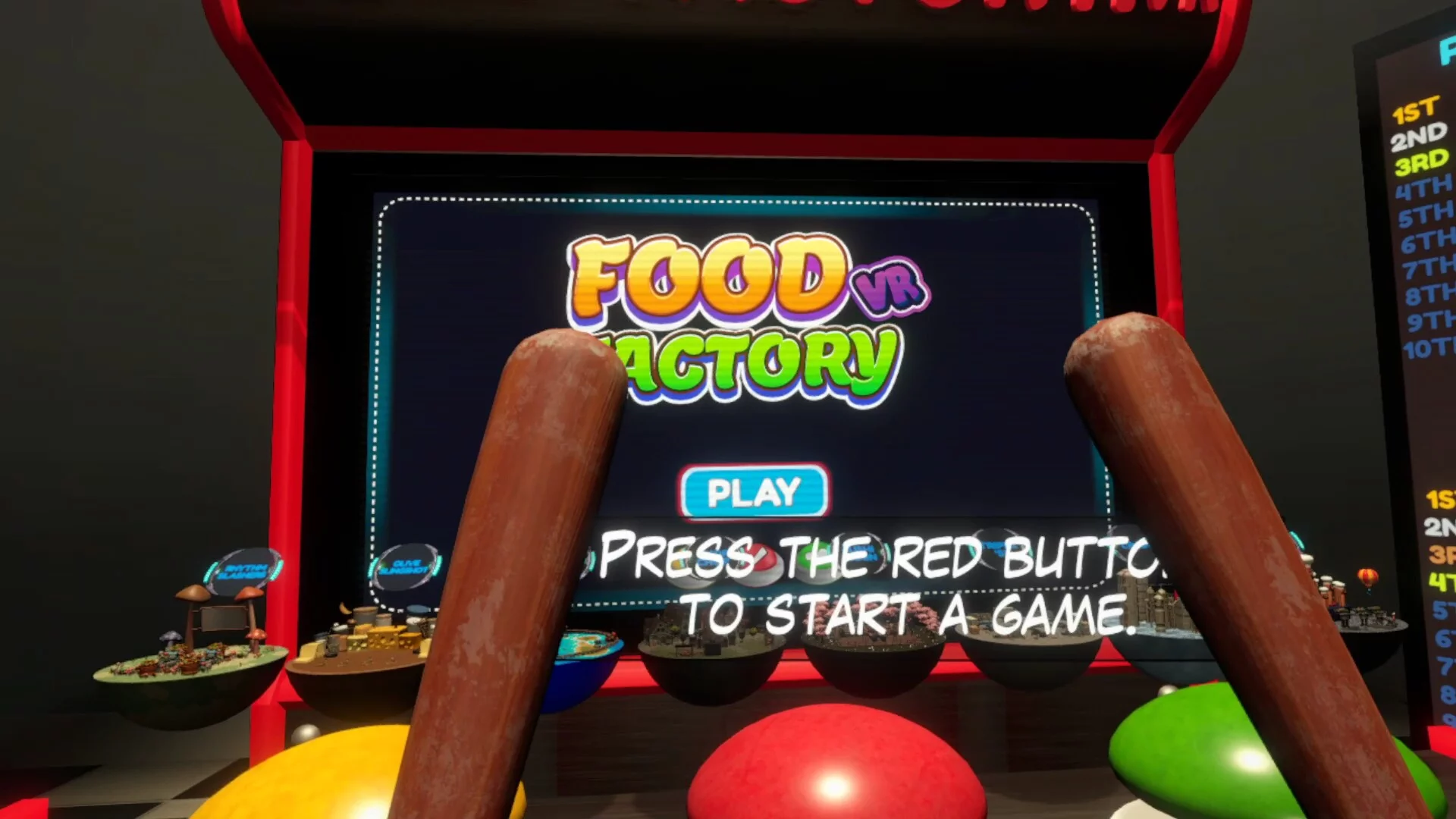 Изображение игры: FOOD FACTORY VR