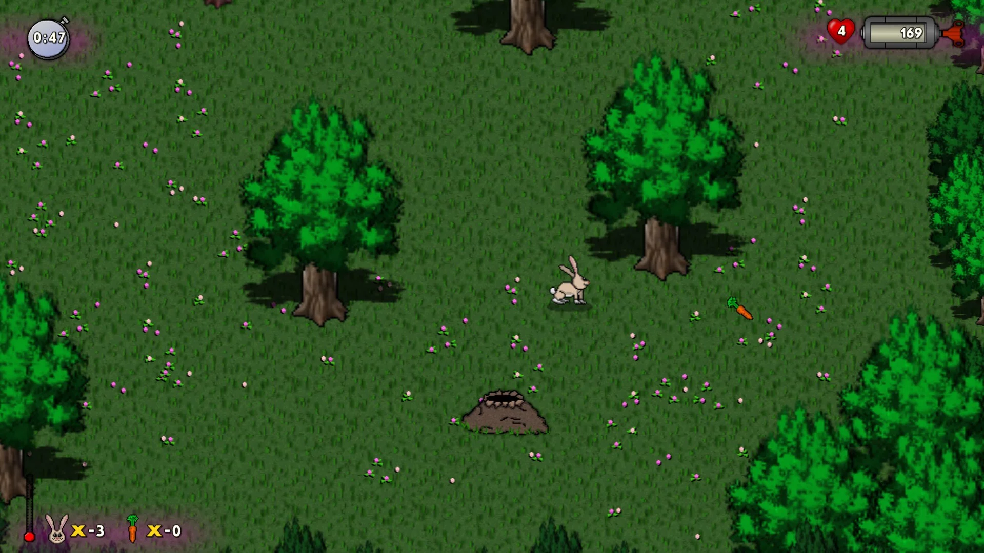 Изображение игры: RUN HARE RUN